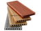 Ajustement de Faux de Decking en bois ext&eacute;rieur du plancher WPC Nice pour le balcon