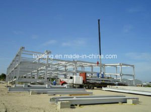 Mod&egrave;le en acier de disposition de constructions de structure d'entrep&ocirc;t