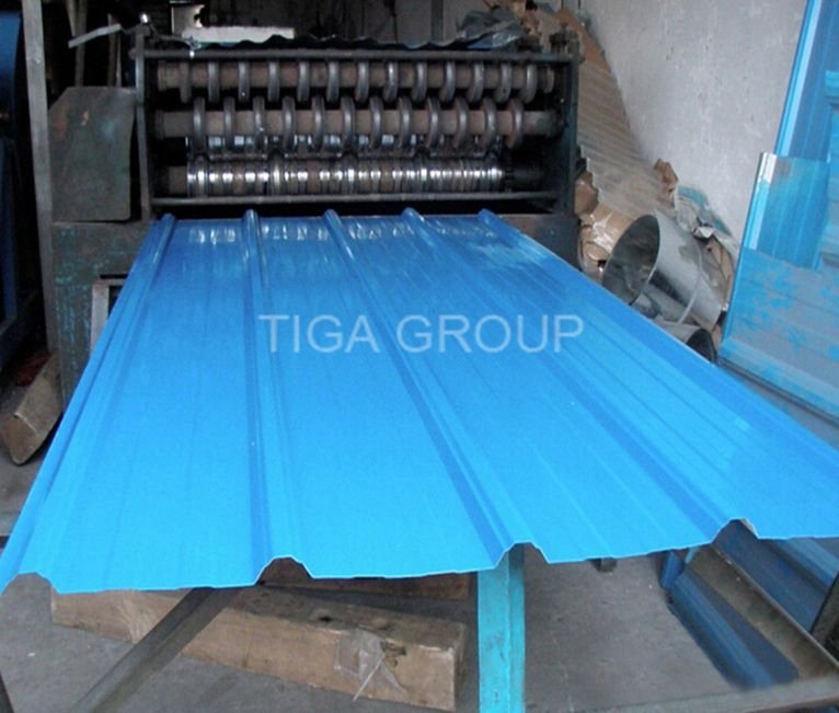 High Quality Wave Color Coated Steel Sheet Glazed Metal Roofing