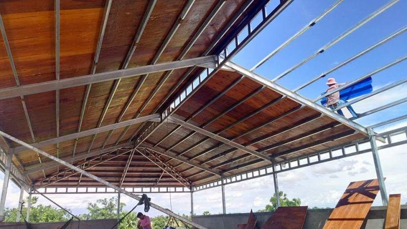 Prefabricated Workshop Building Steel Structure Design Godown for Africa