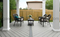 Wear-Resistant ningu&Igrave;n Decking al aire libre ign&iacute;fugo de la deformaci&oacute;n/del encogimiento WPC