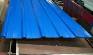 Hoja acanalada coloreada moderna del material para techos de Ibr del enlace
