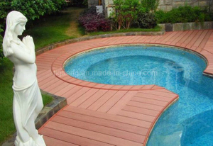 Low Maintenance Building Material/Outdoor WPC Decking Floor in North America