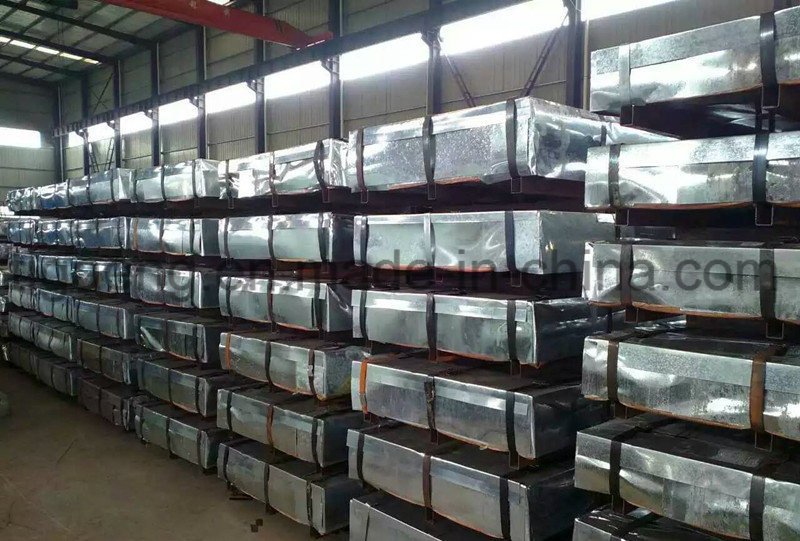 Factory Price Simple Construction Trapezoidal PPGI/PPGL Metal Roofing Tile