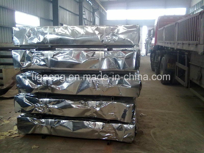 Color Steel Sheet Prepainted Aluzinc Glazed Roof Tile From Chinese Supplier