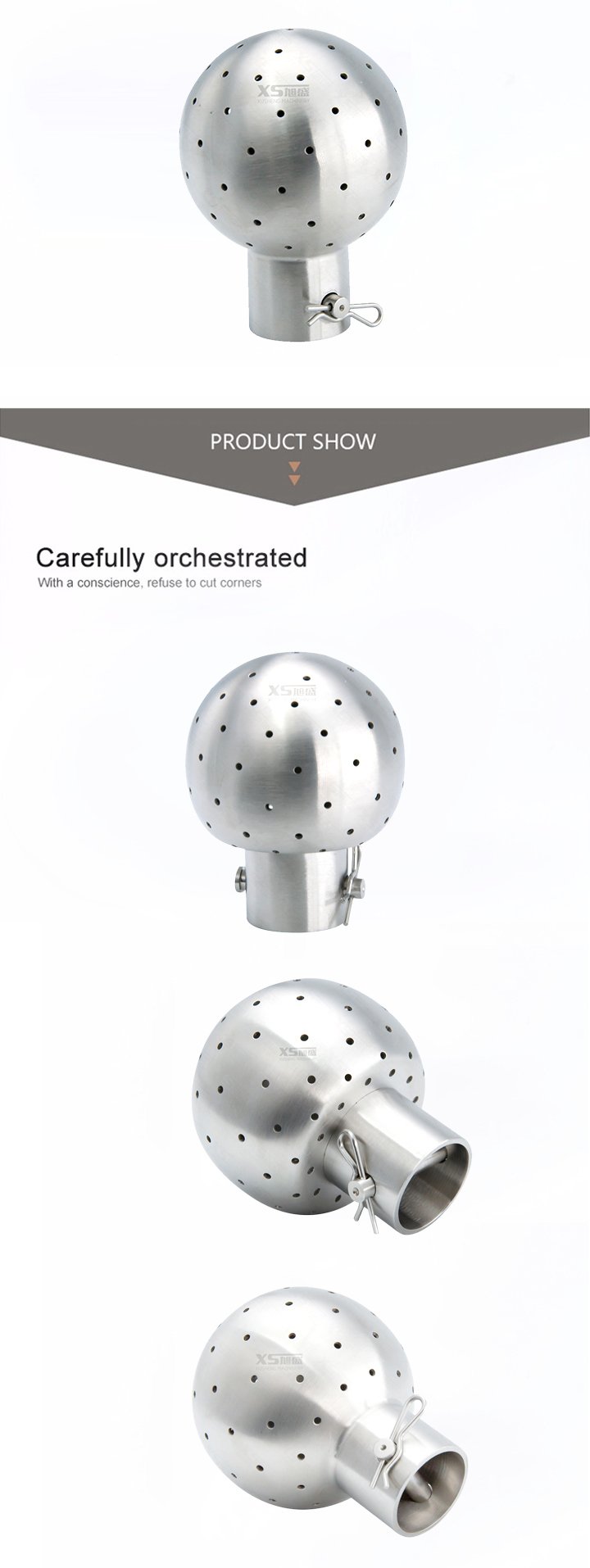 Самоочищающаяся насадка для мойки баков из нержавеющей стали Ss316L