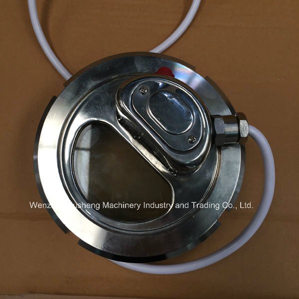 Dn100 из нержавеющей стали SUS304 бак лампы типа соединения смотровое стекло