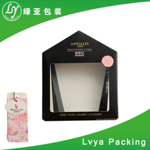 Luxury Paper Packaging Box Custom Logo Printed Black Gift Box