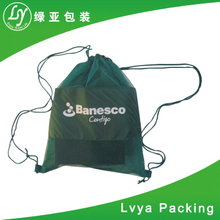Personalized Promotional Waterproof 210D Nylon Polyester Drawstring Bag