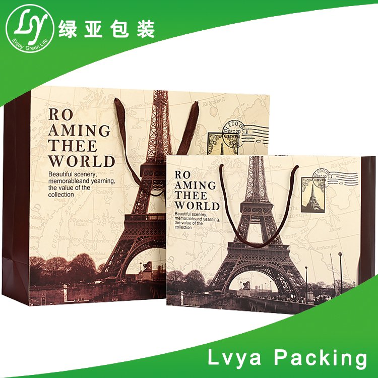 Cheapest Webbing Rope Handle Paper Bag Price Of China Exporter