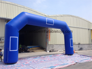 RB21034（8x4m） Inflatable Giant Blue Welcome Arch For Sale