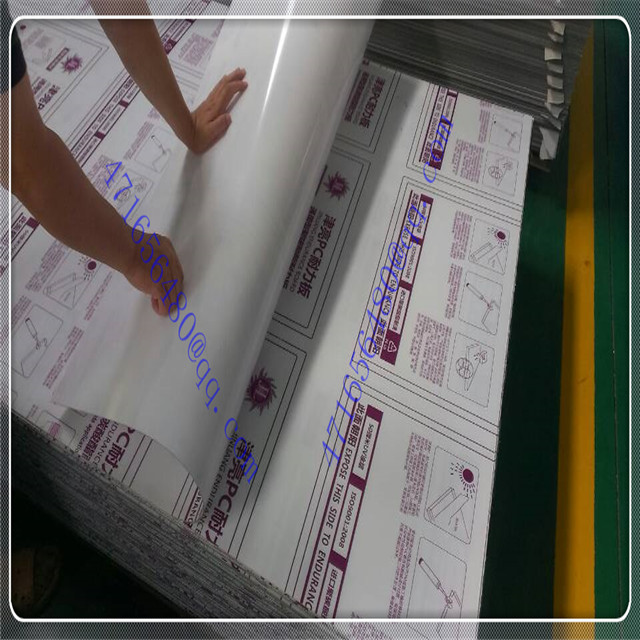 polycarbonate solid sheet for passages