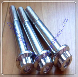 titanium 12 points flange bolts