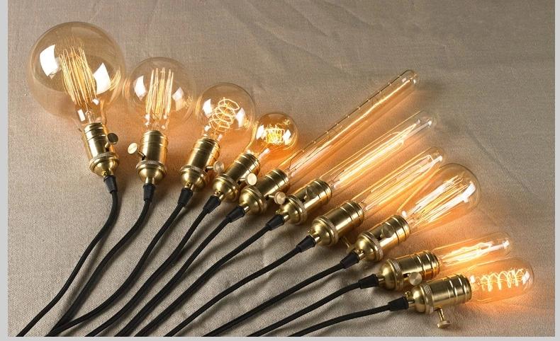 Vintage Brass Pendant Lamp Socket Copper Holder Light Vintage Brass Pendant Lamp Socket Copper Holder Light