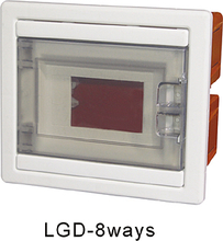 LGD-8Ways impermeabilizan el rectángulo de distribución