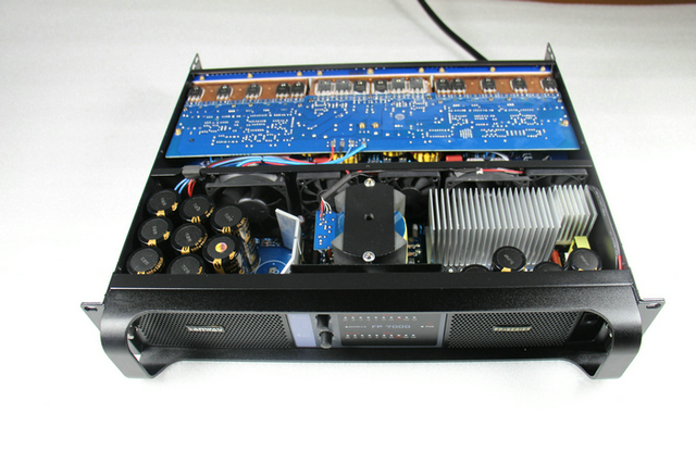 FP7000 2-канальный профессиональный аудио усилитель мощности