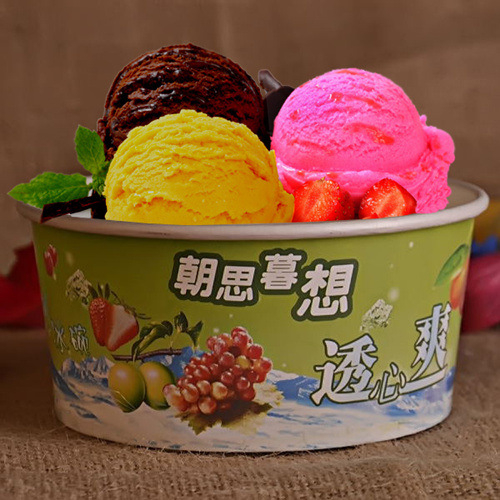 Disposable Ice Cream Paper Bowl