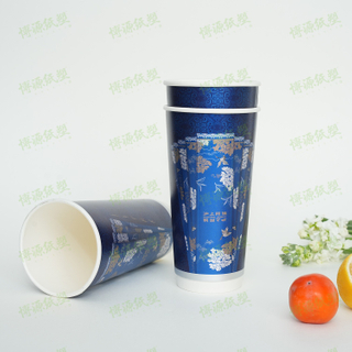 8oz- 24oz Double Wall Paper Cup Custom Coffee Cup