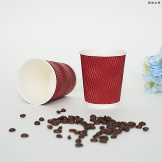 China Manufacturer Customized Printed Disposable Double Wall Coffee Paper Cup