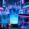 Custom Printed E-sports Themed Transparent Plastic Cups, Disposable Beverage Cups for Milk Tea & Cold Drinks