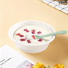Food-Grade Disposable Plastic Yogurt Ice Cream Tasting Spoon Series, Exquisite Compact & Sturdy Unbreakable Spoons, Custom Logo, Color & Packaging Supported