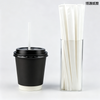Eco Friendly Compostable Disposable Drink Straws, Paper / PLA / Plastic Straight & Spoon Straw Customized