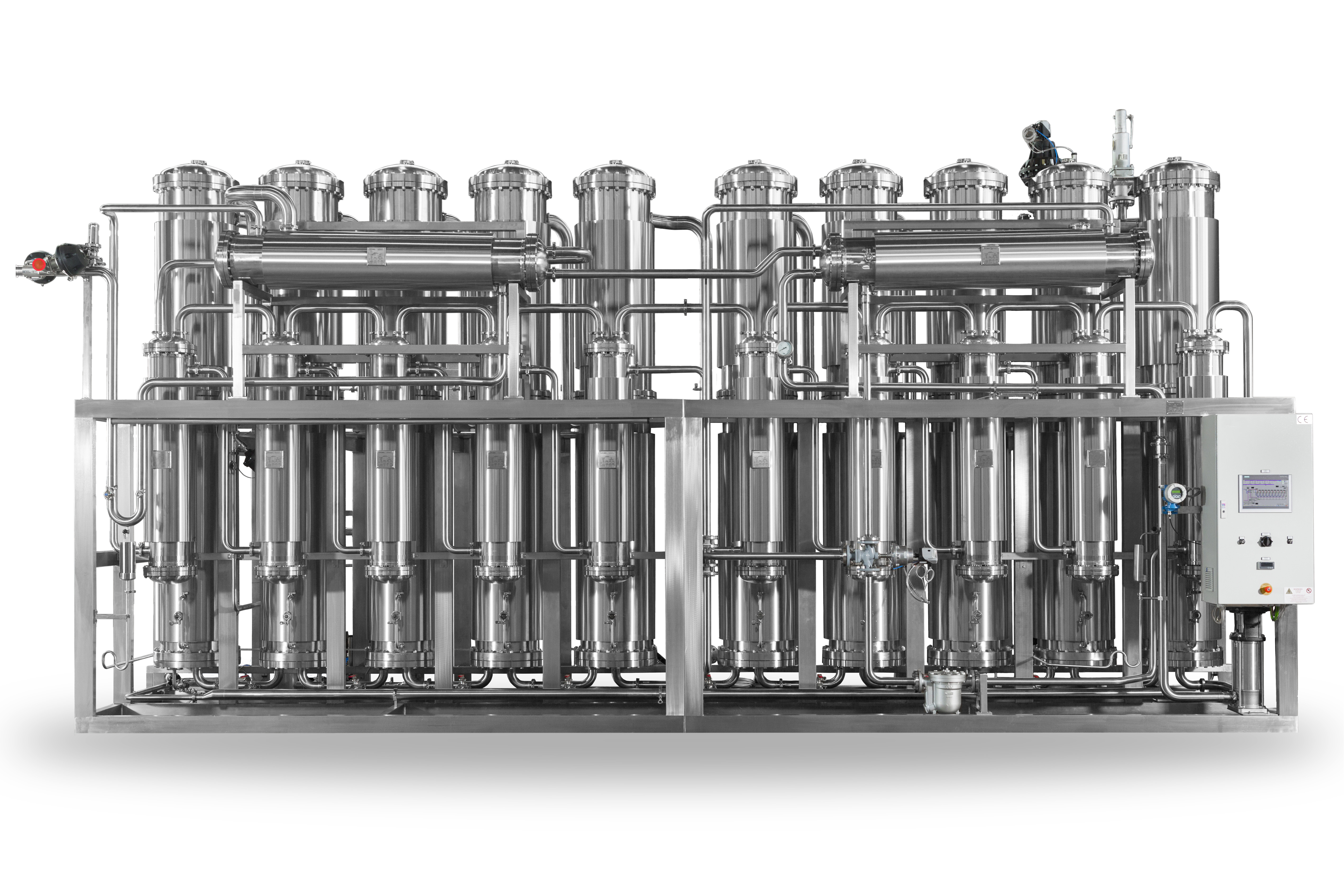 Multi effect distillation machine