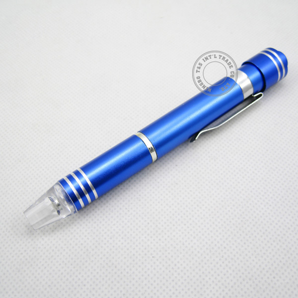 Multi Tool Pen LED Light with 6 Bits Screwdriver