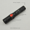 Multi Function Aluminium Casing Strong LED Flashlight 