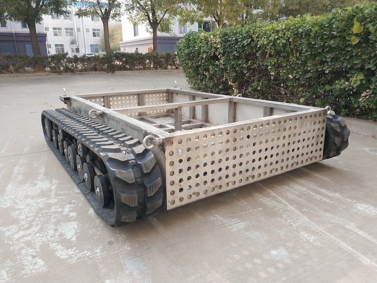 Rubber Tracked Chassis Rubber Track Undercarriage Chassis 