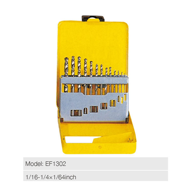 13PCS HSS Twist Drill Set-2