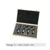 4 pcs. digital inside micrometer set
