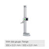 Double beam dial height gauge
