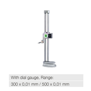 Double beam dial height gauge