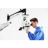 OPM500 China Ophtalmic Operation Microscope Zoom 5Steps, avec CCD intégré, ampoule LED