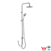 Australia Standard WELS Approval Brass Round Rain Shower Column Set