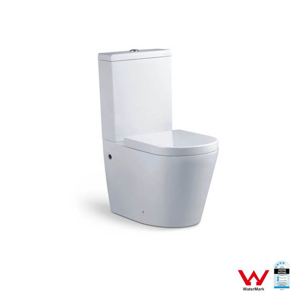 Australia Watermark Approval Sanitaryware Ceramic Two-piece Wall-faced Toilet