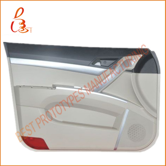 chromed door prototype of automotive parts