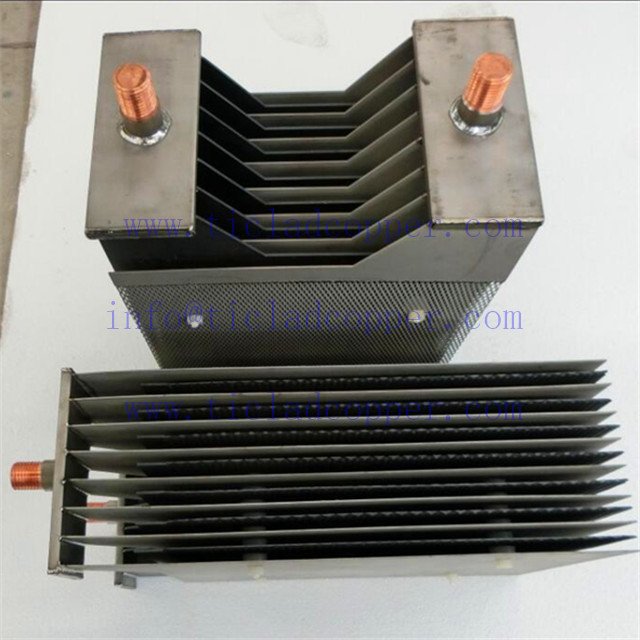 iridium oxide coated titanium anode