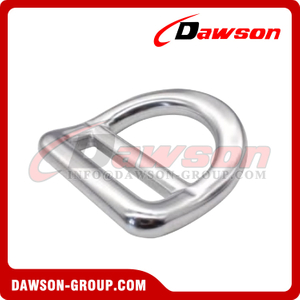 DSJ-A3007-1 Anillo en D de aluminio para protección contra caídas y escalada al aire libre, hebilla de cinturón con anillo en D para protección contra caídas