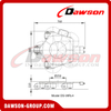 DS-WRL2 Serie DS-WRL4 Carros giratorios, Carros de transporte giratorios, Patines giratorios, Patines de transporte