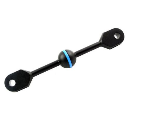 6 Inches Underwater Multi Direct Aluminum Double YS Camera Dive Light Strobe Ball Arm