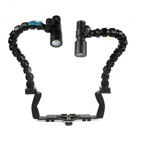 Underwater 16" /410mm flex Arm with YS strobe adapter