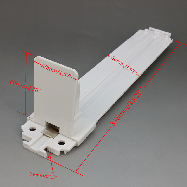 Plastic Shelf Cigarettes Automatic Refill Pushing Pusher In Supermarket Retail Matched Dividers Rails 