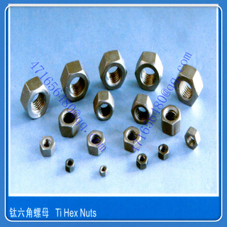 TI hex nut
