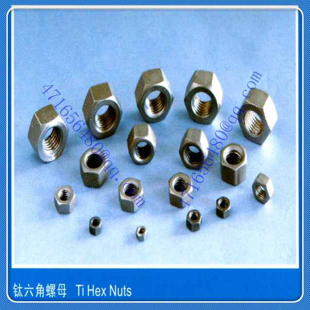TI hex nut