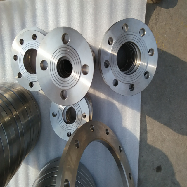 high precise machining titanium slip on flange