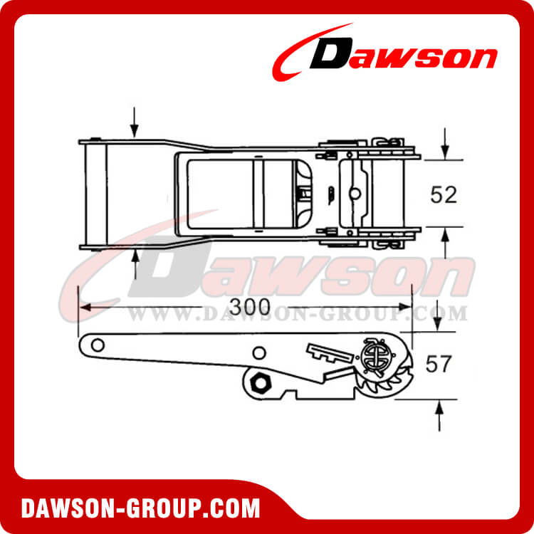 DSRB50513 ラチェット バックル - 中国メーカー サプライヤー