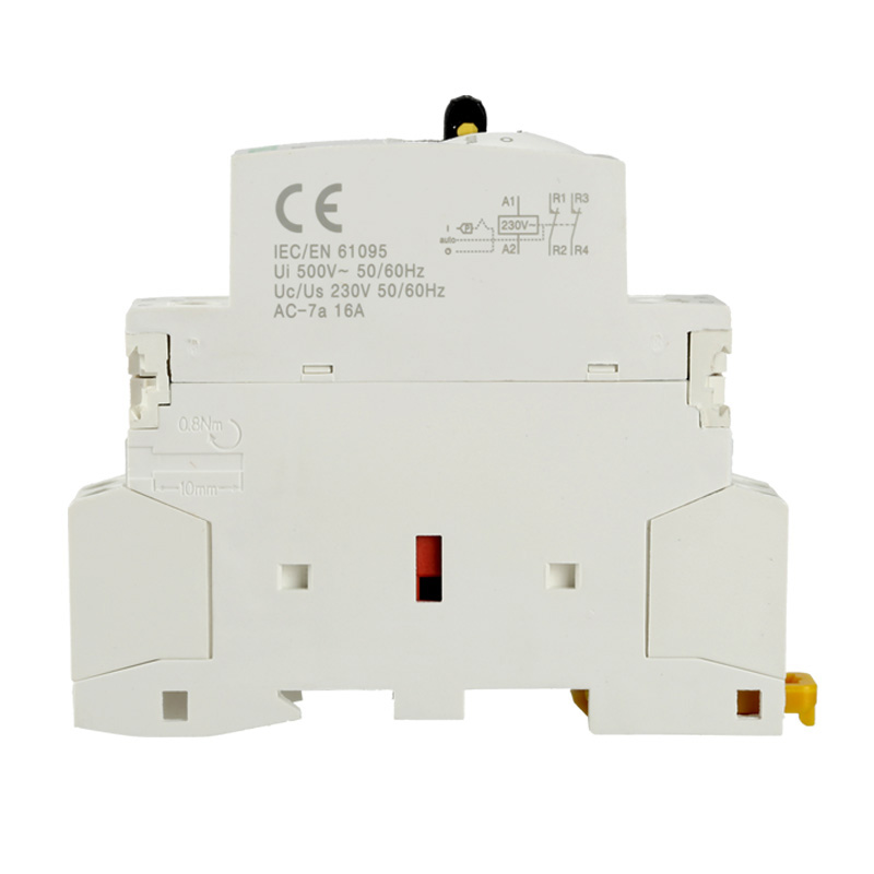 Fabricante 16A VMC contactor manual de la CA de 2 postes