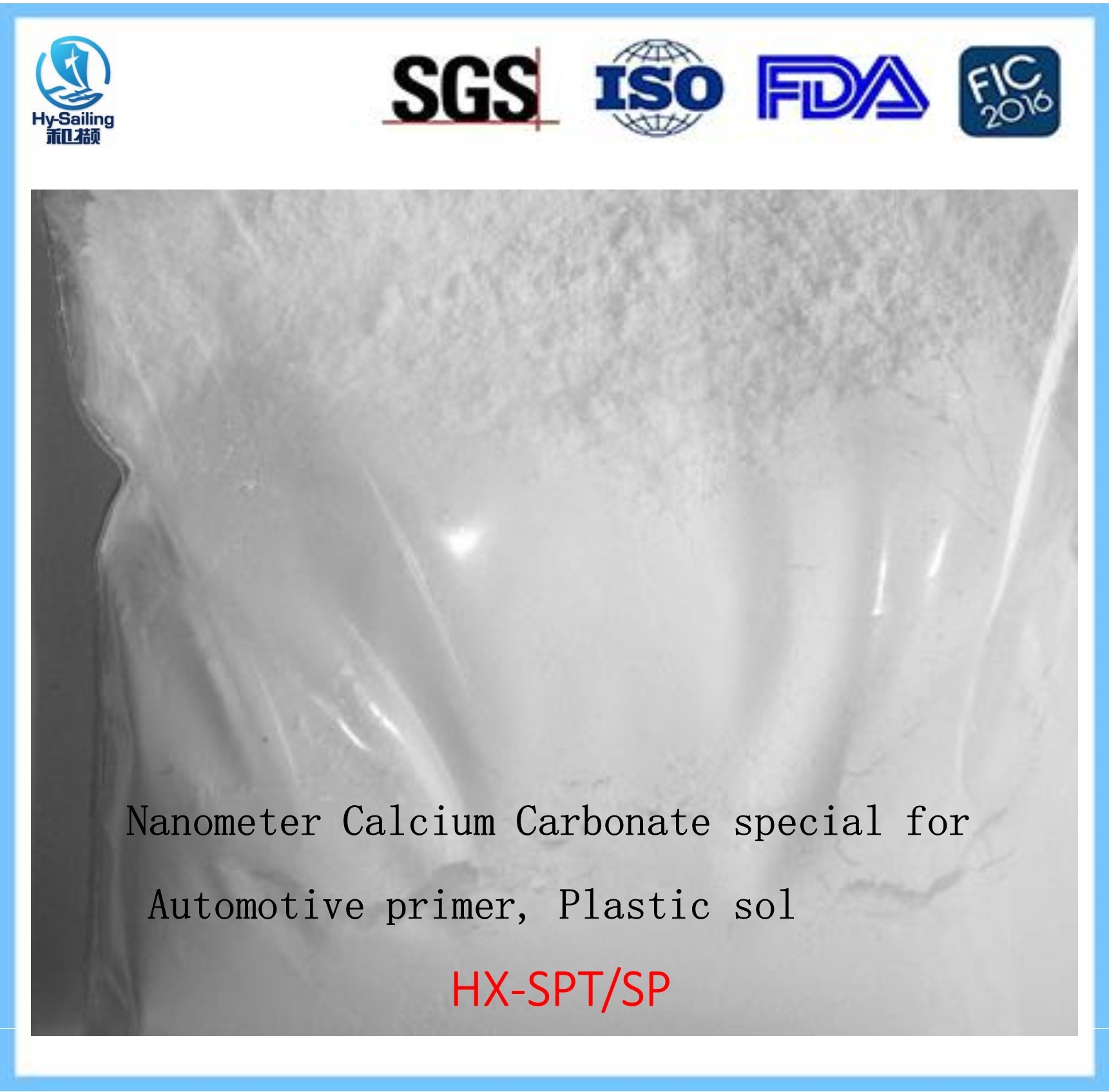 Nano Precipitated Calcium Carbonate for Automotive primer, Plastic sol